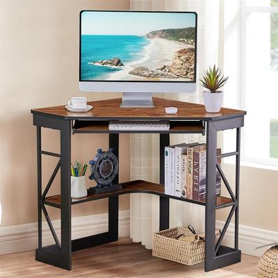 No Corner Computer Desk