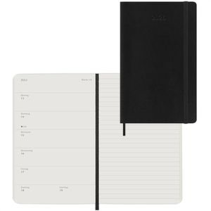 Moleskine Taschenkalender Pocket, Jahr 2026, 1 Woche auf 2 Seiten, Softcover, deutsch, A6