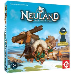 Game-Factory Brettspiel 646080, Neuland, ab 10 Jahre, 2-4 Spieler