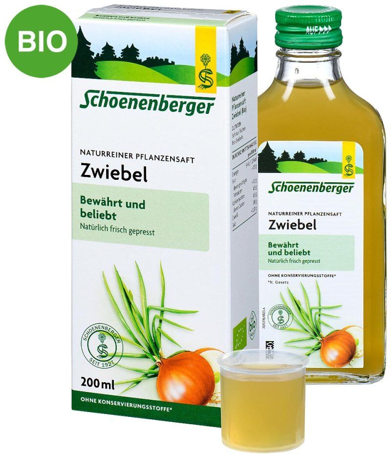 Schoenenberger Naturreiner Pflanzensaft Zwiebel