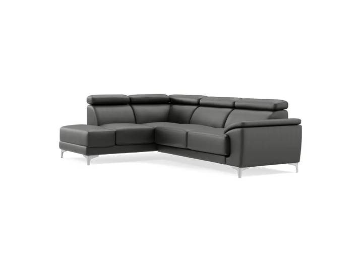 Ecksofa Lynn 2.0, Johann Jakob, kat. j, mercury black, Leder