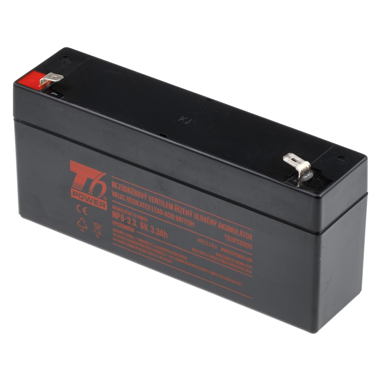 T6 Power Akumulátor NP6-3.3,, 3,3Ah (T6UPS0006)