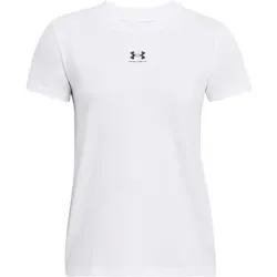 UNDER ARMOUR Damen Shirt OFF CAMPUS CORE SS, Größe M in Weiß Weiß