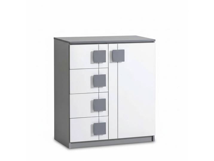 JVmoebel Kommode Vitrine Vitrinen Kommodenschrank Kinderzimmer Schrank Sofort, Made in Europa