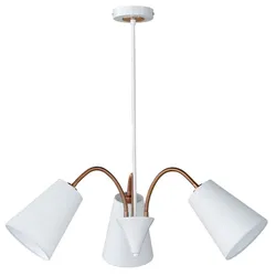 Pendelleuchte mit flexiblen Lampenschirmen aus Stoff HOPPER