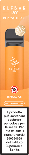 Elfbar Elfbull Ice Elf Bar Pod Mod Usa E Getta - 1500 Puffs
