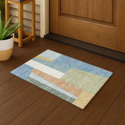 Addison Rugs Machine Washable Indoor/ Outdoor Contemporary Jolie Chantille Rug