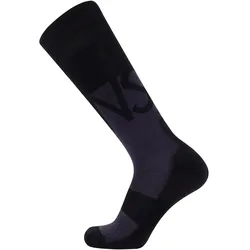 Mons Royale, Unisex, Sportsocken, Ultra Cushion Merino Snow (42 - 44), Schwarz