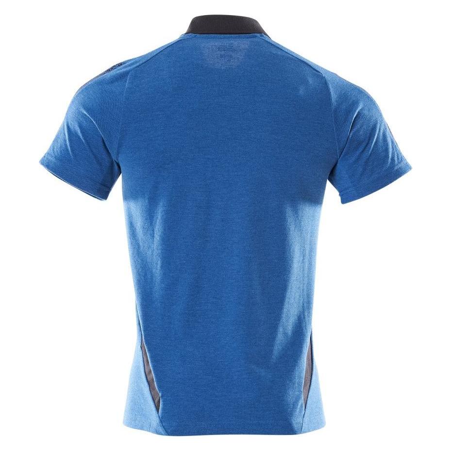 Mascot Polo-Shirt, moderne Passform Polo-shirt Grösse 2XLONE, azurblau/schwarzblau (M) (229309)