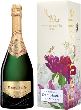 Champagne Vranken CHAMPAGNER Vranken  - Demoiselle EO - Brut Tête de Cuvée MIT Etui - 0.75L Champagne