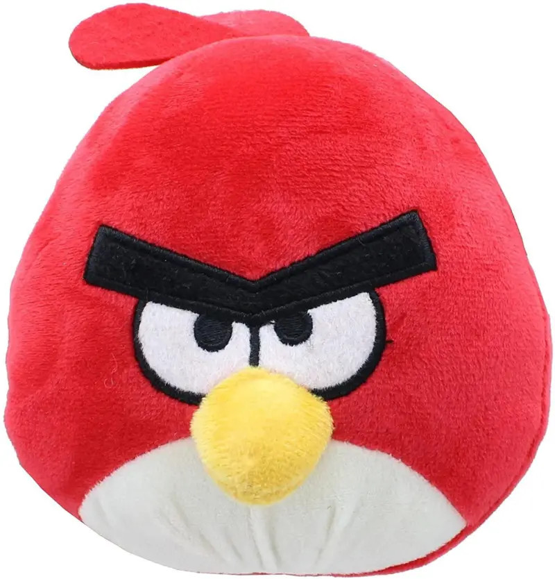 Angry Birds sierkussen Rood 25 cm van polyester