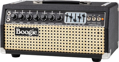 Mesa Boogie IIC+ HRG Head Black Bronco Vinyl mit Wicker Grill