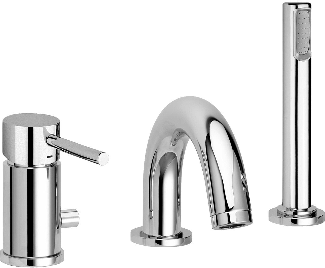 Steinkamp Living 3-hole bath faucet 62006CRST
