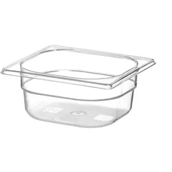 Hendi Gastronorm Behälter 1/6, 176x162x65 mm, transparent