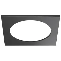 Brumberg Zubehör für LED Einbau-Downlight MUNA MINI - Abdeckring / Vorsatz-Element, eckig, schwarz matt BRUM-81216080
