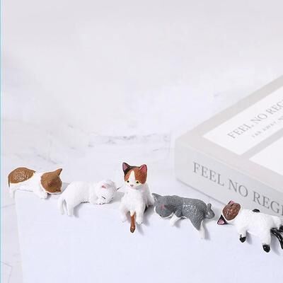 Uplifted Finds Healing Cat Monitor Squad   5 Pack Kawaii Screen Edge Sitters   Executive Studio & Digital Sanctuary Decor no.2
