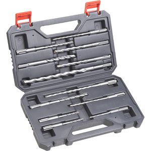 kwb Bohrer 240280, SDS+, 12-teiliges Set, Stein, Betonbohrer