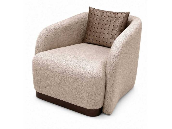 Xlmoebel Sessel Beige Moderner Sessel für das Wohnzimmer – Elegantes Polstermöbel (1-St., Moderner Sessel), Made in Europa