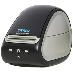 Dymo LabelWriter 550 (300 dpi), Etikettendrucker, Grau, Schwarz
