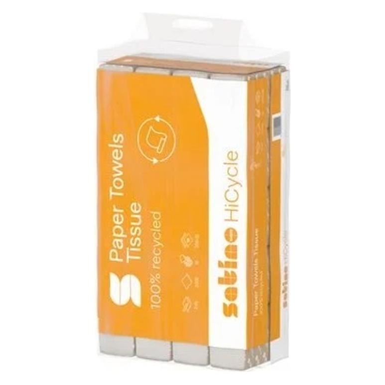 Satino by Wepa Satino Papierhandtücher 278541 HiCycle Interfold-Falzung 2-lagig 3.000 Tücher (1x) (278541)