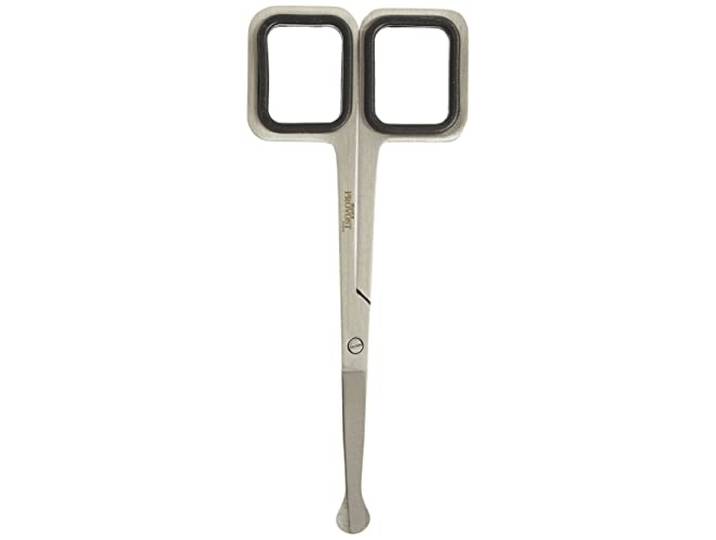 THE BARB’XPERT By Franck Provost – Ciseaux Poils Nez Et Oreilles Homme – Bouts Arrondis Sécurisés – Acier Inoxydable Durable – Coupe Précise Poils Indésirables – Accessoire Hygiène Masculine