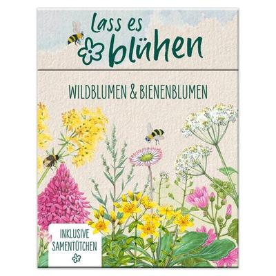 Lass es blühen - Wildblumen und Bienenblumen erkennen, inkl. Samentütchen, Gebundene Ausgabe von , Lingen, 978-3-96347-435-4