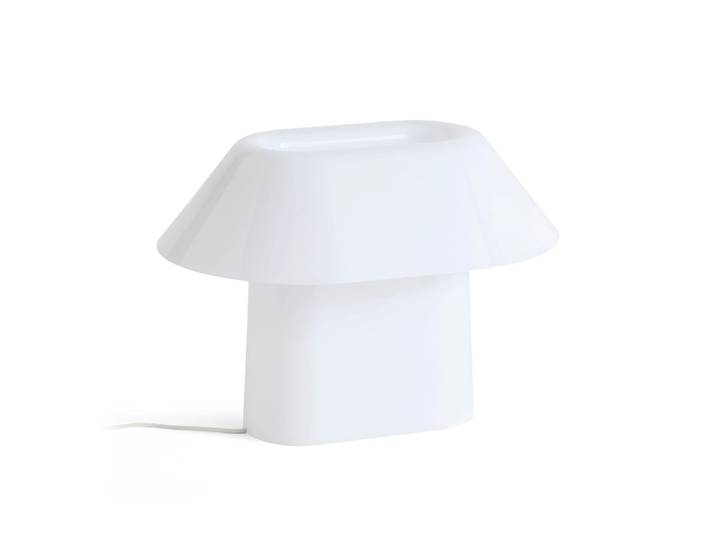 HAY Drome Table tafellamp 31,5x22 cm Opal acrylic