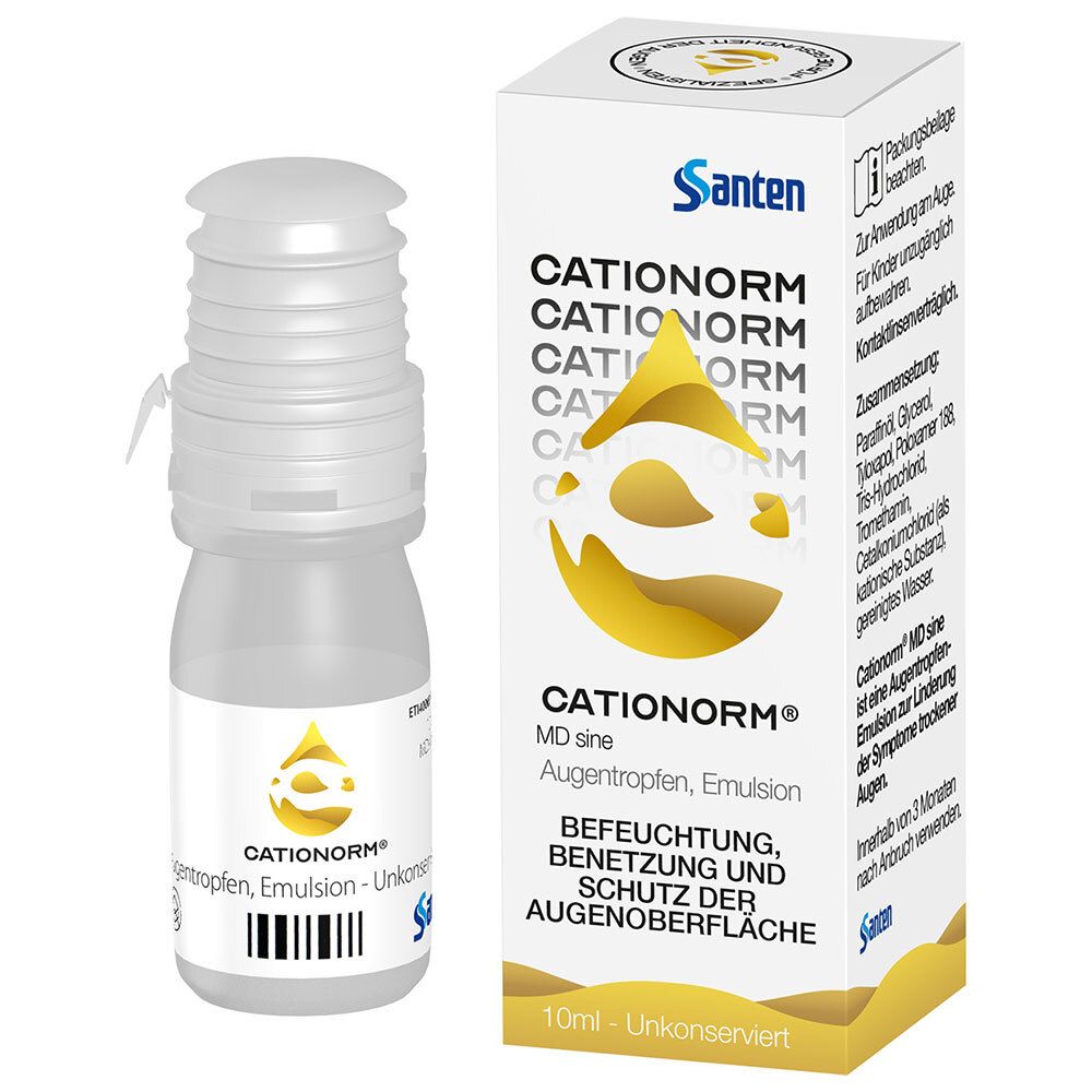 Cationorm MD sine Augentropfen 10 ml