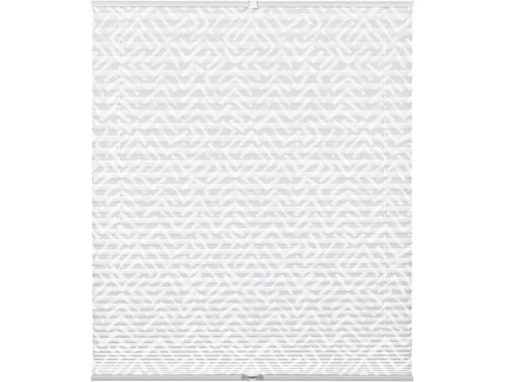 Plissee GARDINIA Concept zum Klemmen Lissy , weiss (weiß), B:100cm H:130cm, Obermaterial: 100% Polyester, Plissees, Plissee, mit Pigmentdruck