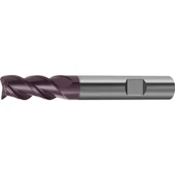 FORMAT Schaftfräser 10,0mm DIN6527L VHM 45G Z 3 TiAlN