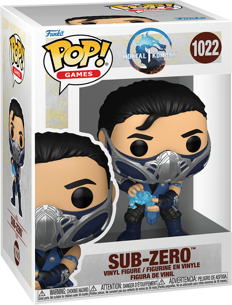Funko Pop! Games: Sub-Zero #1022 – Mortal Kombat 1 Vinyl Figure