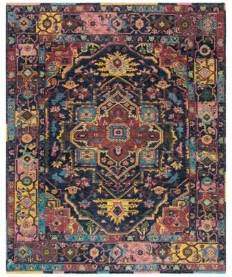 SAFAVIEH Hand-Knotted Izmir Antoniea Traditional Wool Rug