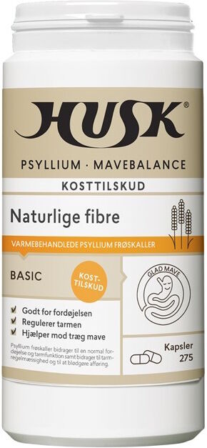 HUSK Psyllium Mavebalance kapsler Kosttilskud 275 stk