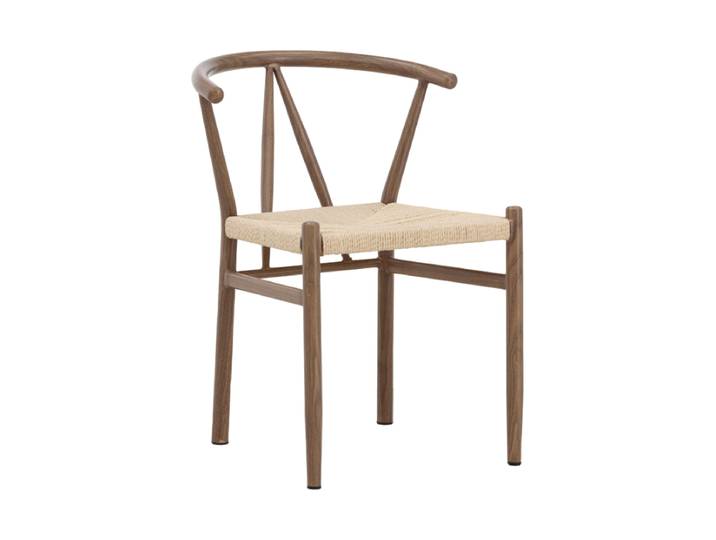 Design Esszimmerstuhl „Alfons“ Braun / Natural VE DESIGN