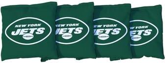 Skip's Garage New York Jets NFL Green Cornhole Bags