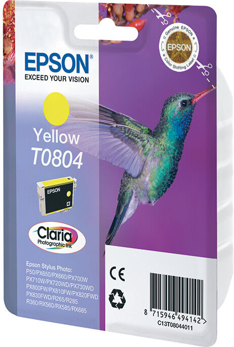 TINTEIRO EPSON T0804 AMARELO