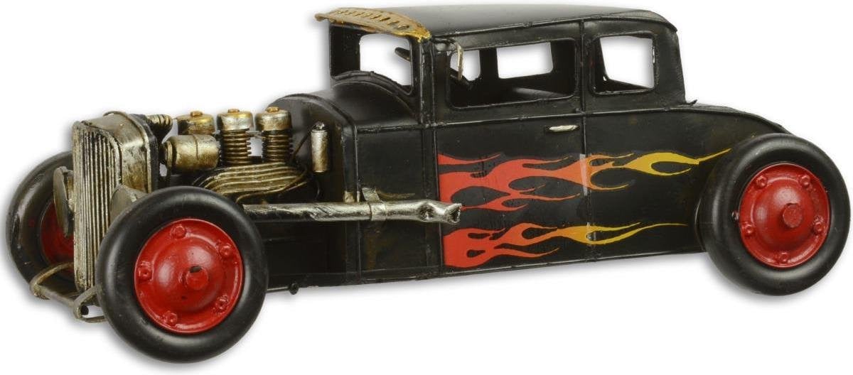 MadDeco Blikken decoratie Hot Rod auto beeldje voor op tafel