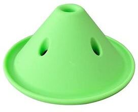 United PawPuzzle Interactive Dog Slow Feeder Bowl & Dog Lick Toy For Healthy Eating green