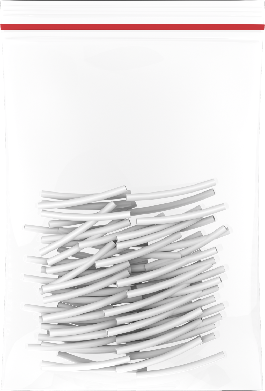 Sunlu PTFE Teflon Tubes for Filament Connector - 200pcs PTFE Sleeve