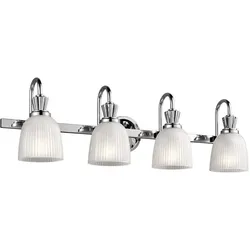 Elstead Lighting, Wandleuchte, Cora LED Wandleuchte G9 4-fach Poliertes Chrom IP44 (1280 lm)