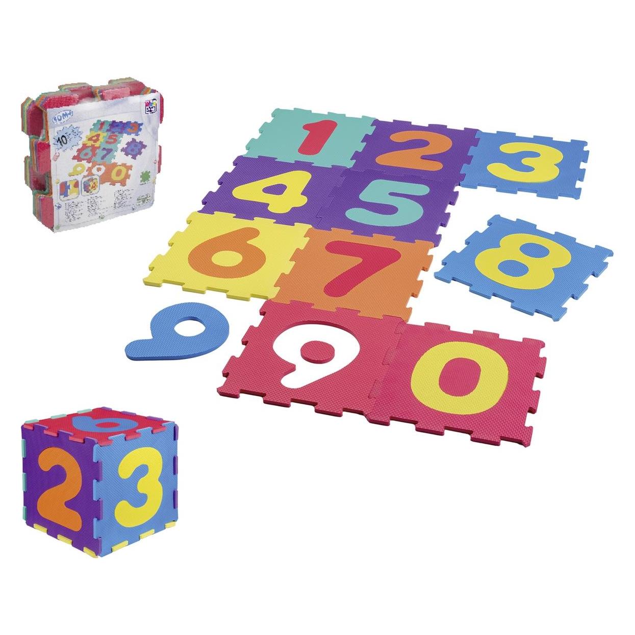 Happy People Puzzlematten mit Zahlen (32 x 32 cm) (413-63-064)