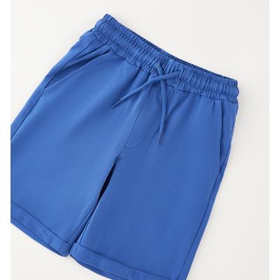 Shorts IDO "BABY BOY SUMMER TROUSER", Mädchen, Gr. 122, EURO-Größen, blau (avion), 93% Baumwolle, 7% Elasthan, Hosen Shorts