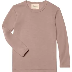 Engel, Funktionsshirt, Kinder Unterhemd L/S (92), Braun