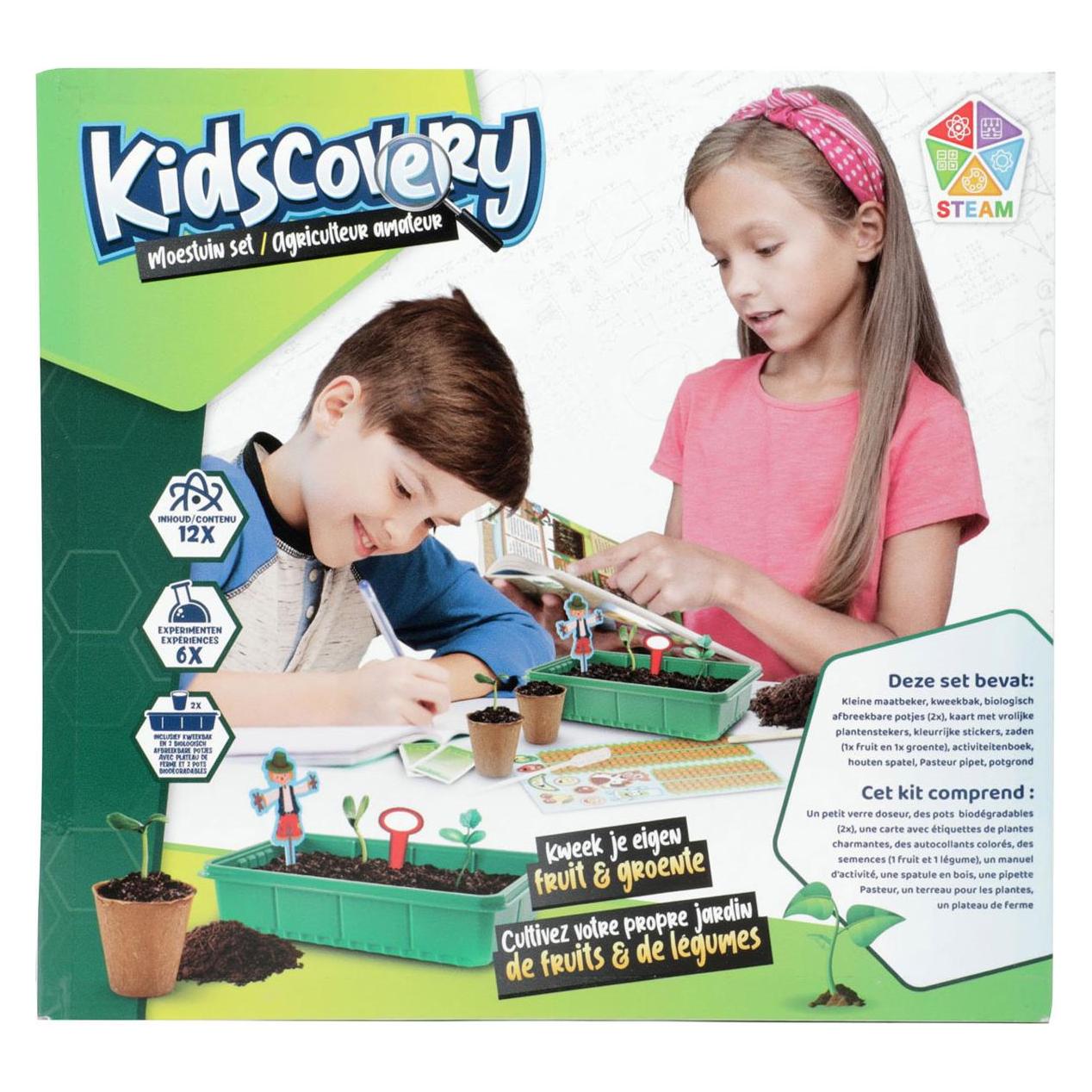 Toi-Toys Kidscovery Experiment - Gemüsegarten-Set L (38316A_DE)