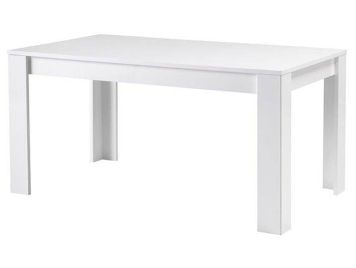 Table de repas Modena laquée blanc - Basika