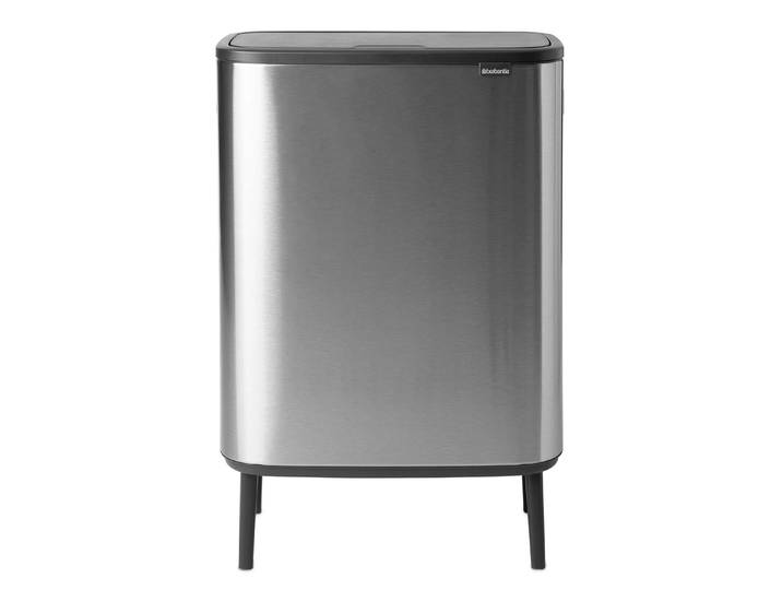 Brabantia Bo touch bin high 60 L Stahl mattgebürstet