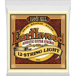 Ernie Ball Earthwood 12-String Light 80/20 Bronze 2010 .009-046 - Saiten Westerngitarre