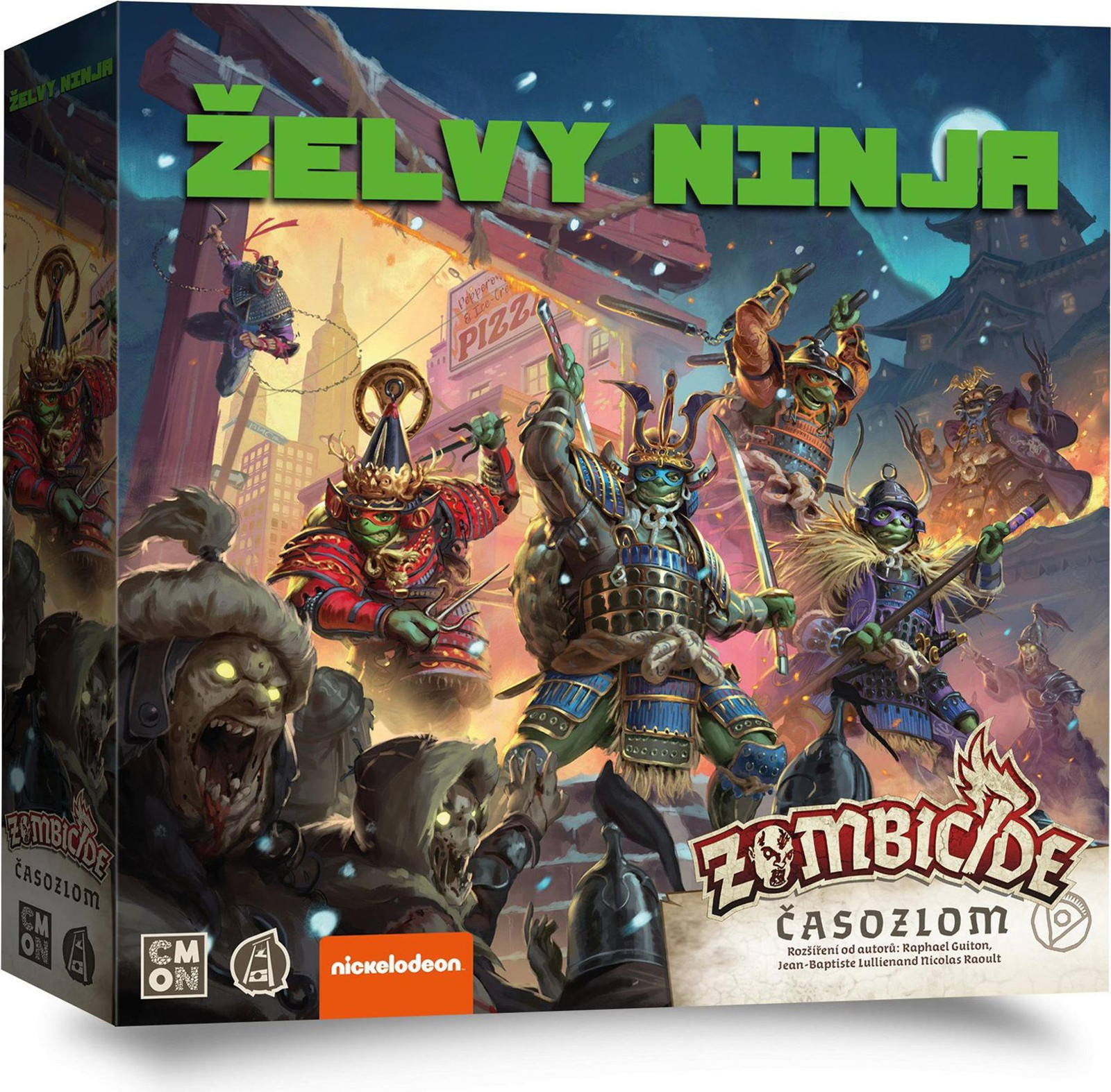 Zombicide: Teenage Mutant Ninja Turtles - Tijdsprong van Cool Mini Or Not