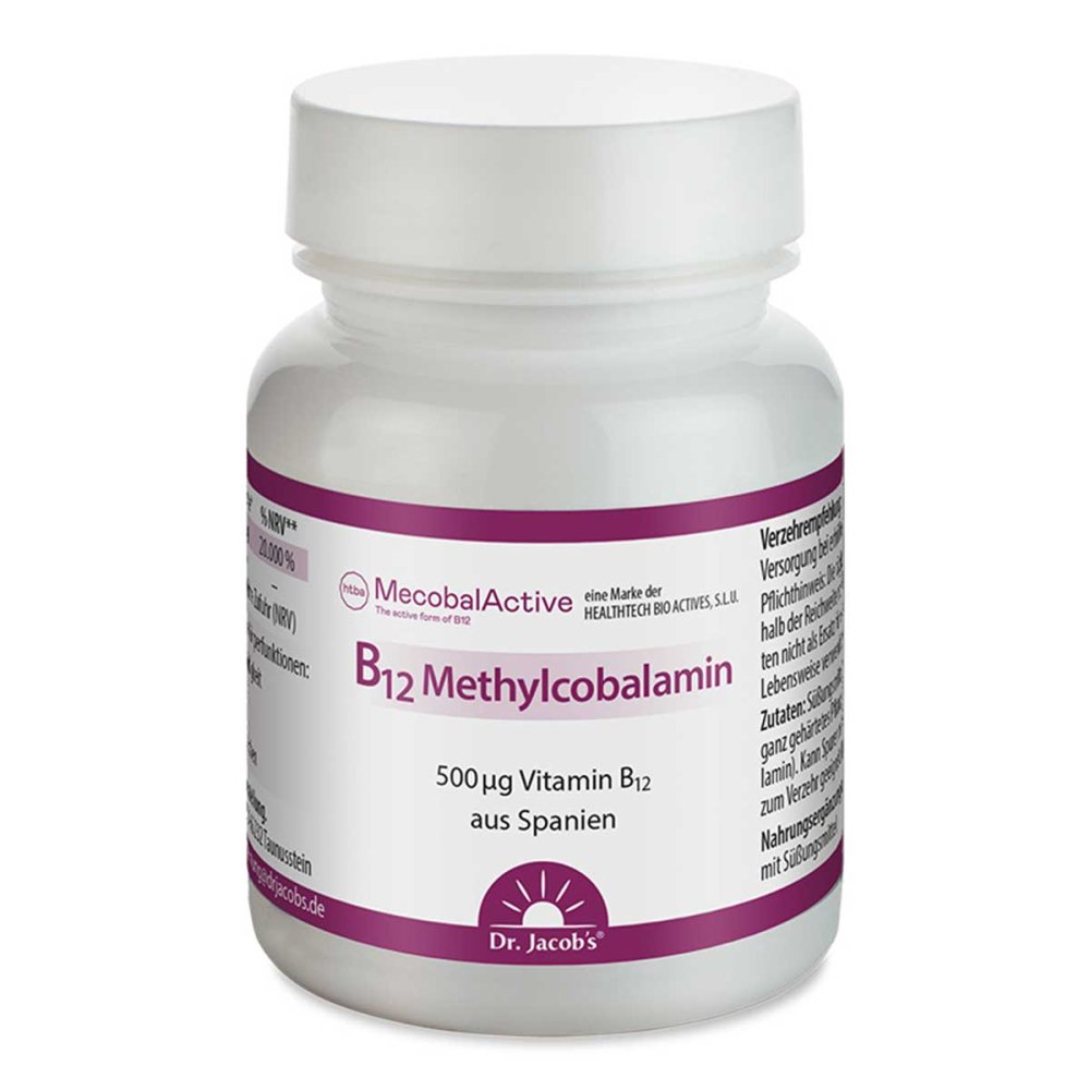 Dr. Jacob's Medical GmbH Dr. Jacob's Vitamin B12 Methylcobalamin hochdosiert vegan 13578663