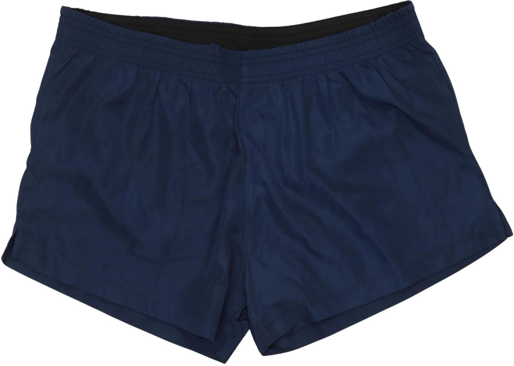 asos Damen Shorts, Marineblau, Gr. W30, Synthetik - Second Hand